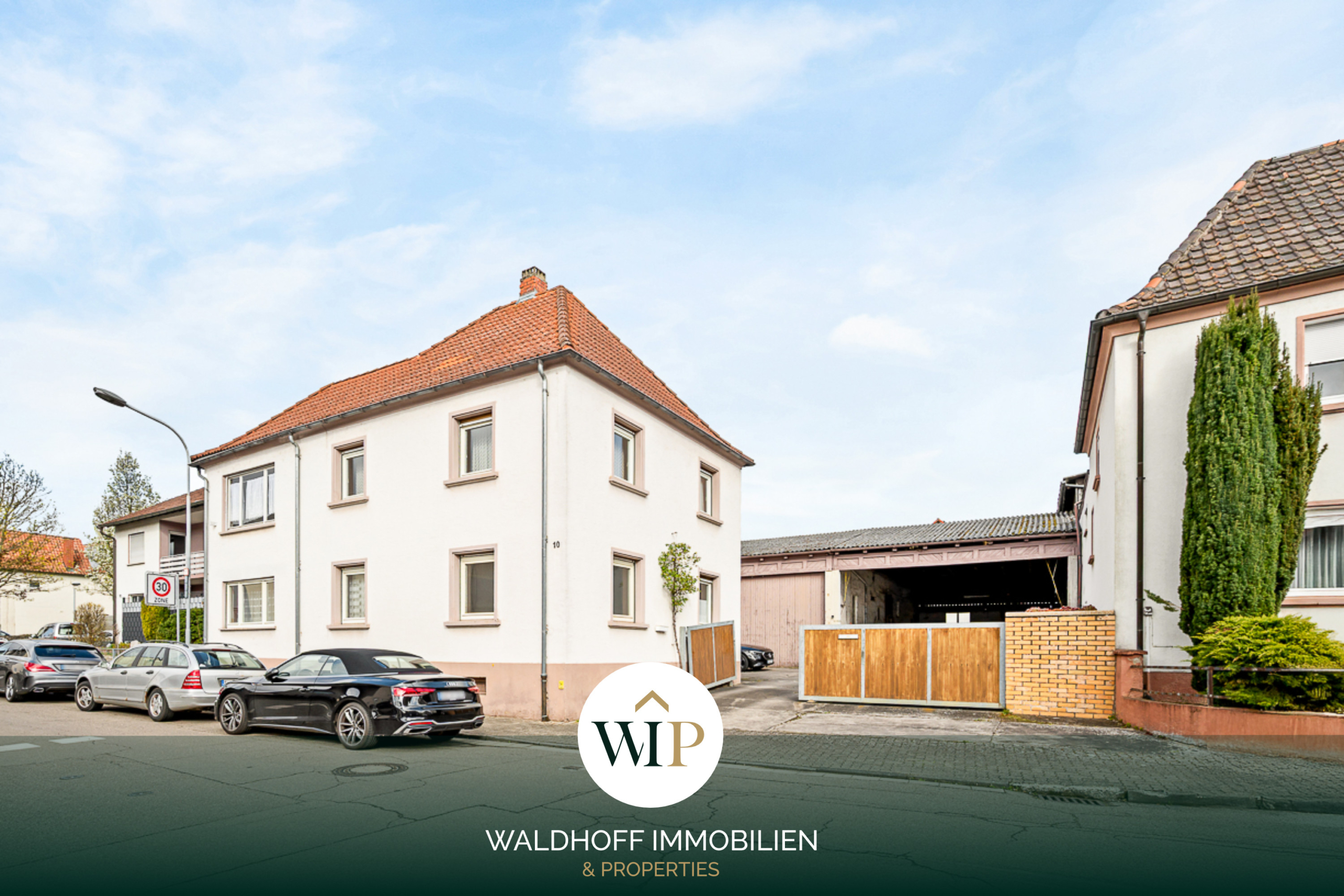 Großes Haus und Hof mit Hallen  – vielseitigem Nutzungspotenzial in Herxheim